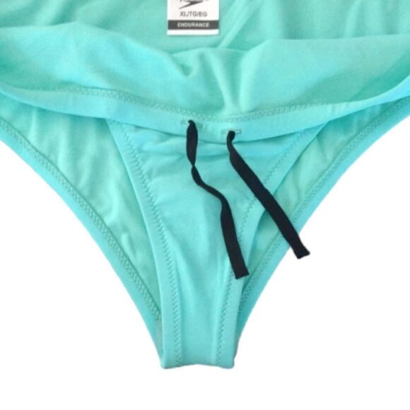 Speedo Fresh Blue Endurance Inner Drawstring Swim Bottoms XL NWT - Picture 7 of 13